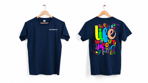 There's No Life Without Music T-shirt