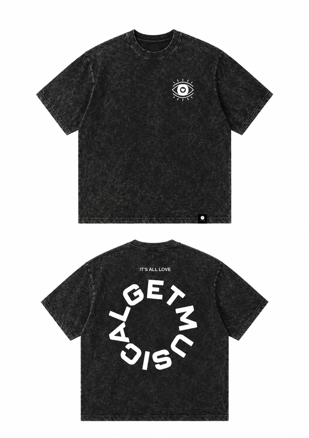 Washed Eye Love T-shirt