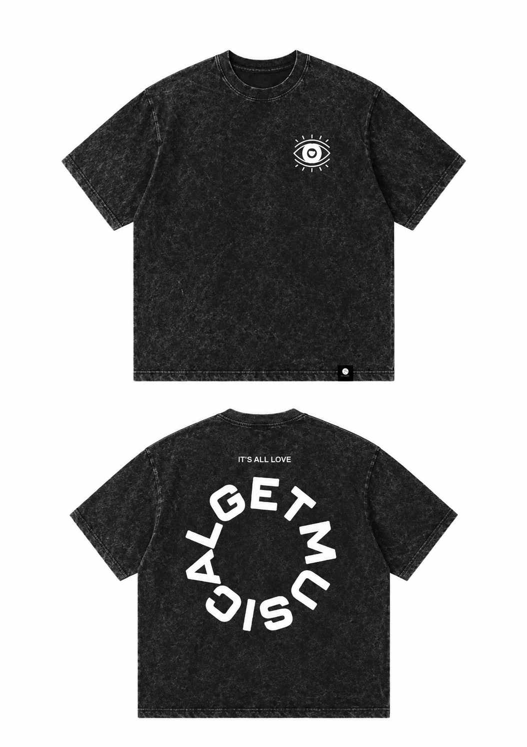 Washed Eye Love T-shirt