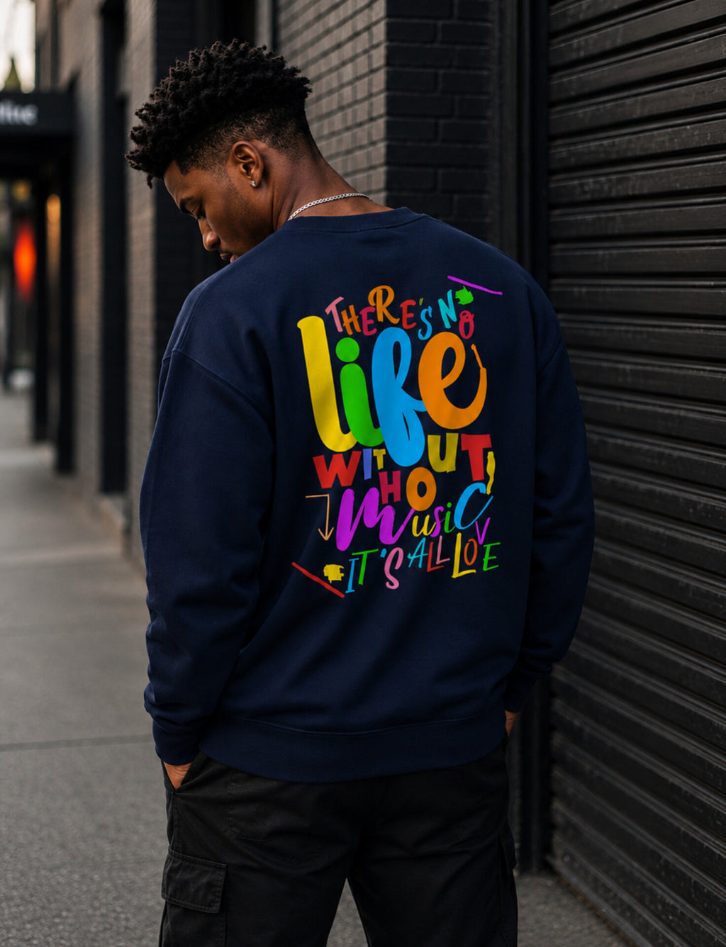 There's No Life Without Music Sweater
