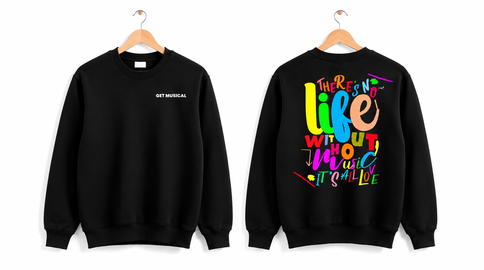There's No Life Without Music Sweater