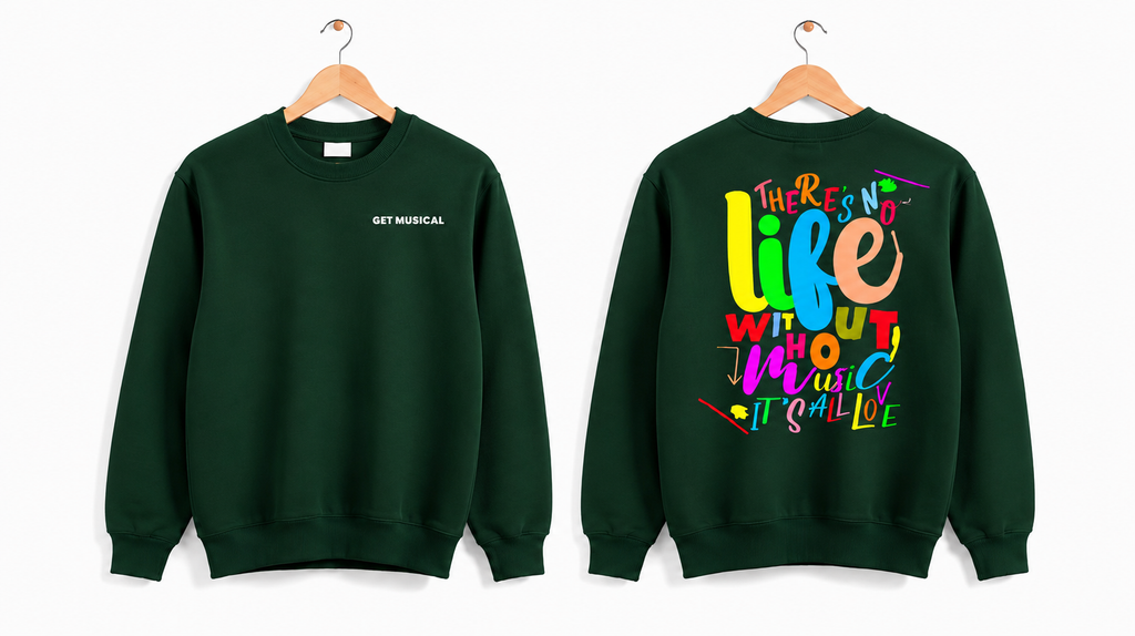 There's No Life Without Music Sweater