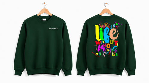 There's No Life Without Music Sweater