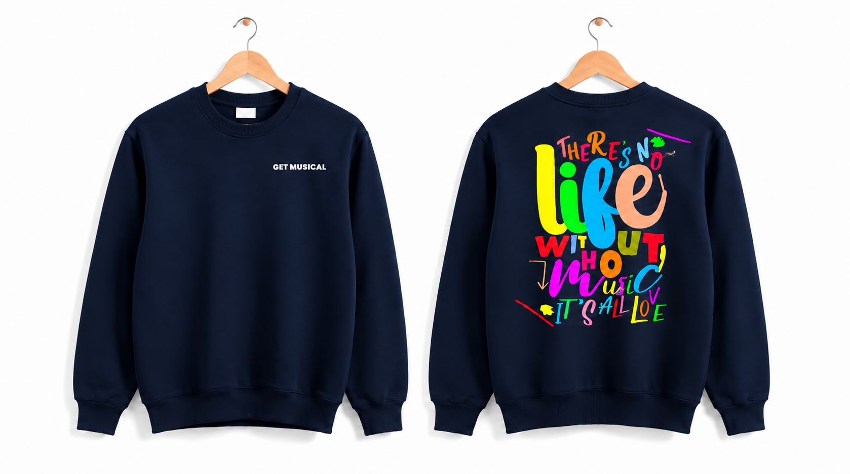 There's No Life Without Music Sweater